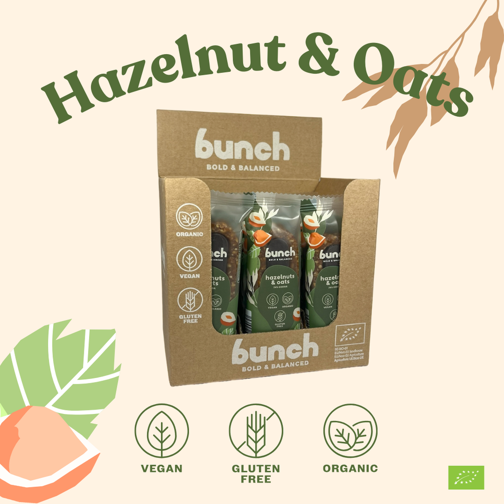 Bunch Bio dadel reep: hazelnoot & haver (copy)