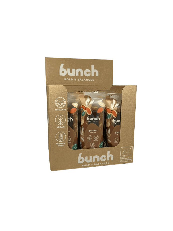 [BIO001] *BUNCH Barre de dattes Arachide 18 X 38g